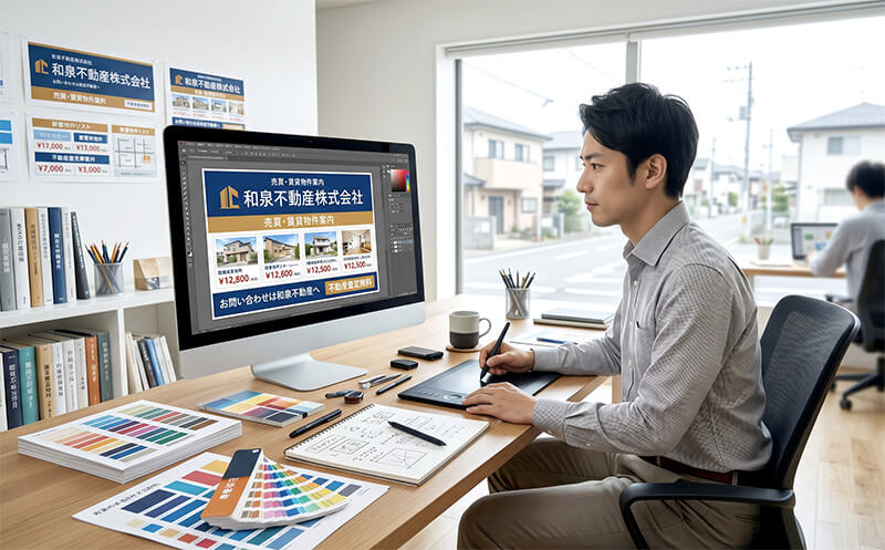 不動産看板のデザイン制作プロセス